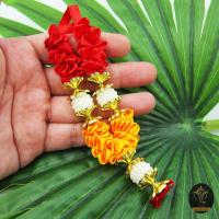 ราคา Ananta Ganesh พวงมาลัยแขก อินเดียแท้ ขนาด 5 สีเหลือง มรกต พระพิฆเนศ พระแม่ลักษมี ท้าวเวสสุวรรณ ท้าวกุเวร Ma126 MA (13087521959)