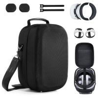 ราคา กระเป๋าถือเคสแข็ง Moko กระเป๋าเดินทางสำหรับ VR2 PlayStationเคส VR2 PS พร้อมอุปกรณ์เสริมสำหรับกระเป๋าสะพายหลังคาดลำตัวมีหมุด Tali Bahu VR2 PS กระเป๋าถือแบบพกพากระเป๋าเก็บของสำหรับการเดินทางและจัดเก็บที