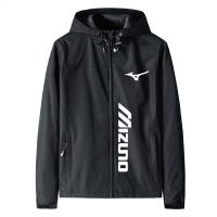 ราคา Mizuno Mizuno เสื้อโค้ทกันลมใส่สกีชายกันน้ำสามารถลอกได้ในช่วงฤดูใบไม้ผลิและฤดูใบไม้ร่วงลำลองเล่นกีฬานอกบ้านแจ็คเก็ตมีฮู้ด (20106014953)