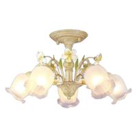 ราคา WH โคมไฟช่อ โคมไฟช่อดอกไม้โป๊ะแก้ว รุ่น WL CL1181 5 (109708939)