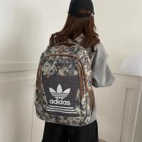 ราคา สไตล์ใหม่ADIDASกระเป๋าสะพายหลังลายพรางสำหรับผู้ชายและผู้หญิงสไตล์ใหม่กระเป๋าเป้กีฬาลำลอง (20745043669)