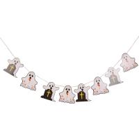 ราคา ของตกแต่งปาร์ตี้ฮาโลวีน3M สำหรับงานปาร์ตี้วันฮาโลวีนของตกแต่งเทศกาลธงฮาโลวีนทนทานนำกลับมาใช้ใหม่ได้สำหรับวันขอบคุณพระเจ้า (20604753298)