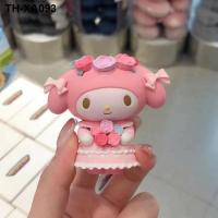 ราคา A merit goods sanrio MyMelody tea party blind do desktop small ornament gift box melody hand puppets (20069089052)