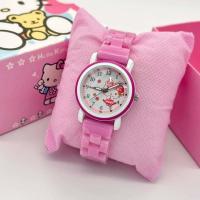 ราคา นาฬิกาคิตตี้ Hello Kitty นาฬิกาข้อมือสายซิลิโคนนุ่มๆ แฟชั่นน่ารัก ใส่ได้ทั้งเด็กและวัยรุ่นเหมาะสำหรับเป็นของขวัญ แถมฟรีกล่อง (19462578378)