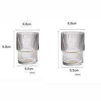 ราคา anu homes Lines glass แก้วดื่มนำ้อเนกประสงค์ ดีไซน์เรียบเก๋ (9719209117)