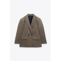 ราคา Zara3 6เสื้อแจ็คเก็ตชุดลำลองผู้หญิงใหม่เสื้อเบลาส์แขนยาวคอปกแบบหลวม2753132 (20422601972)