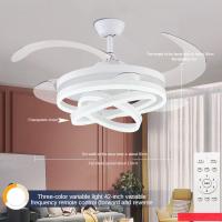 ราคา นอร์ดิกพัดลมติดเพดานล่องหน42 48นิ้วพร้อมพัดลมติดเพดานรีโมทควบคุมไฟไฟ LED พัดลมติดเพดานไฟพร้อมพัดลมสำหรับห้องนอนห้องรับแขกร้านอาหาร (19385200387)