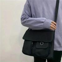 ราคา พร้อมส่ง กระเป๋าสะพายไหล่ ผ้าแคนวาส กระเป๋าสะพายข้าง วินเทจ แฟชั่น ปรับสายได้ ช่องเก็บของเยอะ (20730622439)