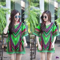 ราคา TW4722 เดรสสไตส์จังโก้ ลายหัวใจ (2472258734)