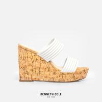 ราคา KENNETH COLE รองเท้าส้นตึกผู้หญิง รุ่น CAILYN สีขาว WED KL23CAI08 251 (17429959551)