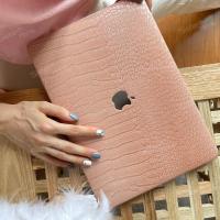 ราคา SisterHome เคส Macbook สีชมพูและสีส้มรูปแบบจระเข้เคสหนัง Macbook Pro 2020 Macbook Air 13นิ้ว (12557826620)