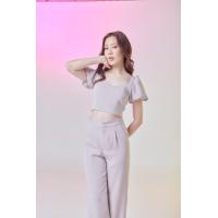 ราคา weerin sugary crop top เสื้อครอป เสื้อครอปแขนตุ๊กตา เสื้อตัวสั้น เสื้อแขนพอง เสื้อแขนตุ๊กตา เสื้อออกงาน เสื้อสีชมพู สีฟ้า สีเบจ เฉพาะเสื้อ (18937313106)