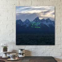 ราคา 2023 Kanye West Singer Poster Music Album Cover Kanye Wall Decoration Poster Canvas Painting Hip hop Rapper Bar Decoration Room Decor (20401404425)