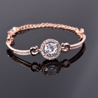 ราคา ZHUOHUA สร้อยข้อมือเพทายทรงกลมสไตล์เกาหลีสำหรับผู้หญิงกำไลและกำไลข้อมือแฟชั่นเครื่องประดับงานแต่งงานสุดหรูของขวัญ (11833772327)