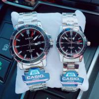 ราคา ใหม่ล่าสุด นาฬิกาผู้ชาย Casio สายแสตนเลส นาฬิกาข้อมือชาย หญิง นาฬิกาผู้ชายCasio นาฬิกาข้อมือ นาฬิกาคาสิโอCasio รุ่นใหม่ เรียบหรู สวยดูดี (12787869083)