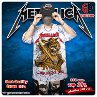ราคา เสื้อวงดนตรีเมทัล Metallica Helsinki เนื้อผ้าคอตตอน 100 ทรงโอเวอร์ไซส์ ไหล่ตก สตรีทร็อคสไตล์วินเทจ สกรีนเต็มตัว (11054675406)