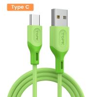 ราคา Topk Tpe สายชาร์จเร็ว Micro USB Type C สำหรับ ซัมซุง หัวเว่ย เสียวหมี่ (16196014652)
