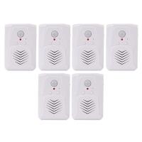 ราคา 5X Sensor Motion Door Bell Switch MP3 Infrared Doorbell Wireless PIR Motion Sensor Voice Prompter Welcome Entry Alarm (12138338435)