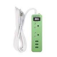 ราคา ลดล้างสต็อค MLP 23 MELON ปลั๊กไฟ 2 ช่อง 1 สวิตซ์ 3USB สายยาว 1 5เมตร G7 237 ปลั๊กไฟคุณภาพ มาตรฐาน มอก ของแท้ ประกันศูนย์ 3 ปี (17551603341)