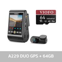 ราคา VIOFO A229 Duo GPS กล้องติดรถยนต์หน้าหลัง Sony Starvis Sensor กล้องหน้าหลัง 2K 2K BUILT IN 5GHZ WI FI GPS (21168195284)