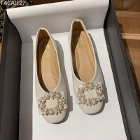 ราคา รองเท้าคัชชู ผู้หญิง ส้นเรียบ ใส่สบาย คัทชู คัตชู ใส่ทำงาน รองเท้าคัทชู SL030 (20724619318)