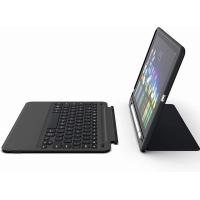 ราคา ZAGG Slimbook Go iPad Keyboard Case for iPad 2018 6th Gen iPad 2017 5th Gen 9 7 Inch Ultra Slim Light Rotatable Detachable Pair 2 Devices Bluetooth Wireless Backlit 7 Color Black (9733635620)