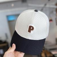 ราคา หมวกใส่กลับด้านถักลายสำหรับเด็กตัวอักษรหมวกเบสบอลสำหรับเด็กผู้ชายเด็กผู้หญิงฤดูร้อนหมวกกันแดดผ้าฝ้ายสำหรับเด็กปรับได้ (21307917230)