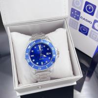 ราคา นาฬิกาผู้ชาย นาฬิกาทางการ นาฬิกาข้อมือ คาสิโอ เข็มพรายน้ำ ใส่ทำงาน พบลูกค้า ดูดี น้ำหนักดี หน้าปัด 42 มม มี 5 สี แถมกล่องคาสิโอฟรี (19362702488)