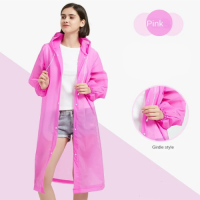 ราคา คลุมทั้งตัว เสื้อกันฝน Rain coats แบบหนา เสื้อกันฝนผู้ใหญ่ เสื้อกันฝนแฟชั่น เนื้อผ้าใส่สบาย ทนทาน กันฝน เสื้อกันฝน EVA ชุดกันฝน (19101860754)