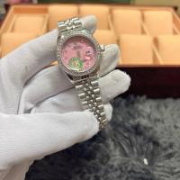ราคา นาฬิกาข้อมือแฟชั่นดัง นาฬิกาสายเลส ขนาดหน้าปัด 34 mm สินค้ามีถ่าน ผ้าเช็ค ถุงผ้าแถมให้นะคะ (18670982891)