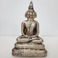 ราคา พระเศรษฐีนวโกฎิสีเงิน หน้าตัก 3 นิ้ว เนื้อทองเหลืองขัดผิวเงิน ฐานท4 นิ้ว สูง 6 นิ้ว (8996832607)