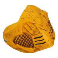 ราคา Game Mortal Kombat 11 SCORPION Cosplay Mask Resin Made Yellow Color Scorpion Masks Halloween Cosplay Props in Carton Box (10654490630)