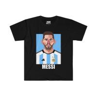 ราคา PSM เสื้อยืดลายนักฟุตบอล ลาย L Messi ชุดฟุตบอลทีมชาติอาร์เจนติน่า ฟุตบอลโลก 2022 (20589817819)