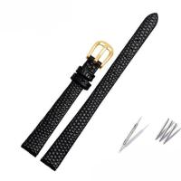 ราคา Lizard Grain สายนาฬิกาหนัง AJIDOU เวลา Fossil ขนาดเล็ก Cowhide สายนาฬิกาผู้ชายสร้อยข้อมือผู้หญิง 6 มม 8 มม 10 มม 12 มม (19639828299)