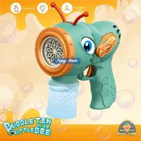 ราคา พร้อมส่ง ปืนเป่าฟอง ผึ้งเป่าฟอง เครื่องเป่าฟอง พ่นฟองสบู่ ฟองสบู่ 10 รู Bubble ของเล่นเด็ก (19475166194)