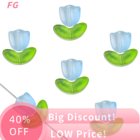 ราคา Lowest price FG ลูกปัดดอกไม้ดอกทิวลิป10ชุดลูกปัดดอกไม้หลากสีลูกปัดหลากสีลูกปัดหลวมสำหรับกำไลข้อมือแบบทำมือเครื่องประดับ (20464071855)
