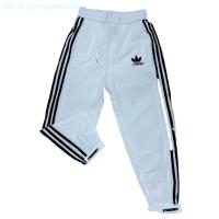 ราคา กางเกงวอร์มแห้งเร็วลาย Adidas โคลเวอร์ผ้าบางสำหรับฤดูร้อนเกาหลีหลวมขนาดใหญ่กางเกงลำลอง (20362676036)