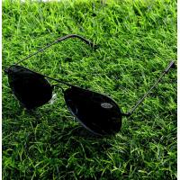 ราคา Alloy Exquisite Hinge Light Weight Sun Protection Black Lenses Pilot Full rim Reading Sunglasses 0 75 To 4 (17033267411)