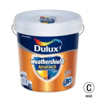 ราคา DULUX WEATHERSHIELD ADVANCE สีน้ำกึ่งเงา ภายนอก BASE A B C D 3ลิตร 9ลิตร สินค้าไม่รวม แม่สี แกลลอน ถัง TTR (16749338429)