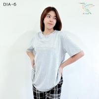 ราคา 4000 DIA 6 เสื้อยืด แขนสั้น คอกลม รีดเพชร งานแฟชั่น สไตล์เกาหลี (20249058819)