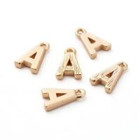 ราคา Beebeecraft 5pc Brass Charms 18K Gold Plated A Z Letter Charms Long lasting Capital Letter Beads Brass Initial Charms Pendants for Meaningful Gift Bracelet Jewelry Making (17017385978)
