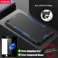 ราคา NUBULA สำหรับ VIVO V5 Plus ปลอกฟรี Tempered โลหะแก้วอะลูมินัมอัลลอยโทรศัพท์มือถือ VIVO V5 Plus Matte เคสหลัง Anti Scratch ฝาครอบ Rind ขาตั้งชุดทำความสะอาดหน้าจอสำหรับ VIVO V5 Plus (3839568429)