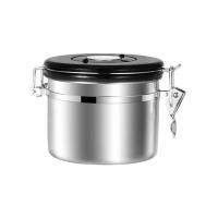 ราคา กระป๋องเก็บกาแฟ กล่องเก็บเมล็ดกาแฟ โหลเก็บกาแฟ โหลสแตนเลส Coffee box ขนาด 1 2l 1 5l 1 8l สแตนเลส เกรดอาหารเกรดพรีเมี่ยม ทนสนิม EVES DAMS (20815649240)