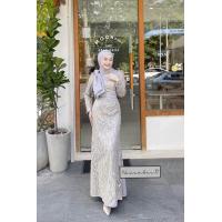 ราคา ชุดเดรส เดรสออกงาน ชุดมุสลิม ชุดเดรสมุสลิม ชุดนิกะห์ เจ้าสาวมุสลิมชุดอิสลาม (20833081214)