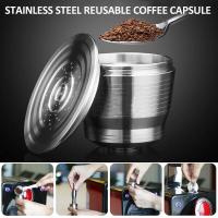 ราคา สแตนเลสถ้วยกรองกาแฟแคปซูลใช้ซ้ำได้เติมได้ฝักสำหรับ Nespresso (16596325255)