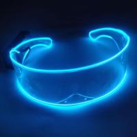 ราคา Led Luminous Glasses Cyberpunk Sunglasses Futuristic Technology Sunglasses Men And Women Disco Bar Nightclub Cool SEP (20534016172)