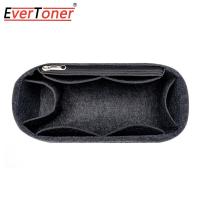 ราคา EverToner กระเป๋าสอดสักหลาดความจุสูงสำหรับ UNIQLO 430157แบบพกพาผ้าสักหลาดกระเป๋าแบ่งช่องในตัวถุงในกระเป๋ากระเป๋าเครื่องสำอางเครื่องสำอาง (19790783208)