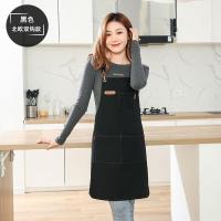 ราคา ผ้ากันเปื้อนผ้าใบกันน้ำกันคราบมันสำหรับชานมร้านทำกาแฟร้านทำเล็บร้านทำขนมอบเสื้อผ้าพิมพ์โลโก้ได้ตามต้องการ (19745445882)