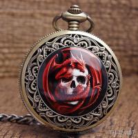 ราคา นาฬิกา Classical retro extra large ceramic watch pirates of the Caribbean skulls duals (19410664963)