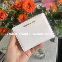 ราคา Cnk CHARLES KEITH21new Mens and Womens Small Folding Wallet Multifunction Wallet Card Holder CK6 (15260755289)